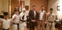 Amb H.E. Nidal Yehya with Lebanese Karate Team at the Embassy Residence 2